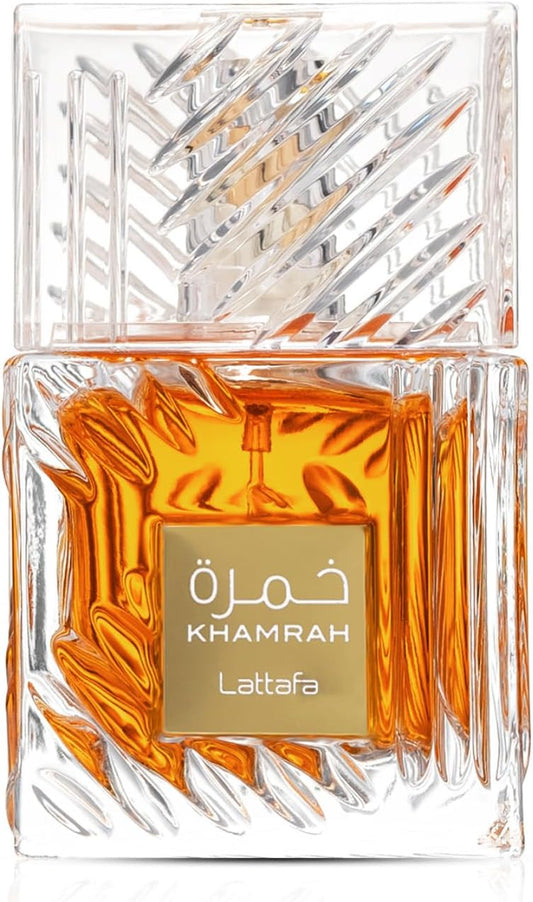 Lattafa Khamrah 100 ml – Eau de Parfum Mixte Oriental Gourmand